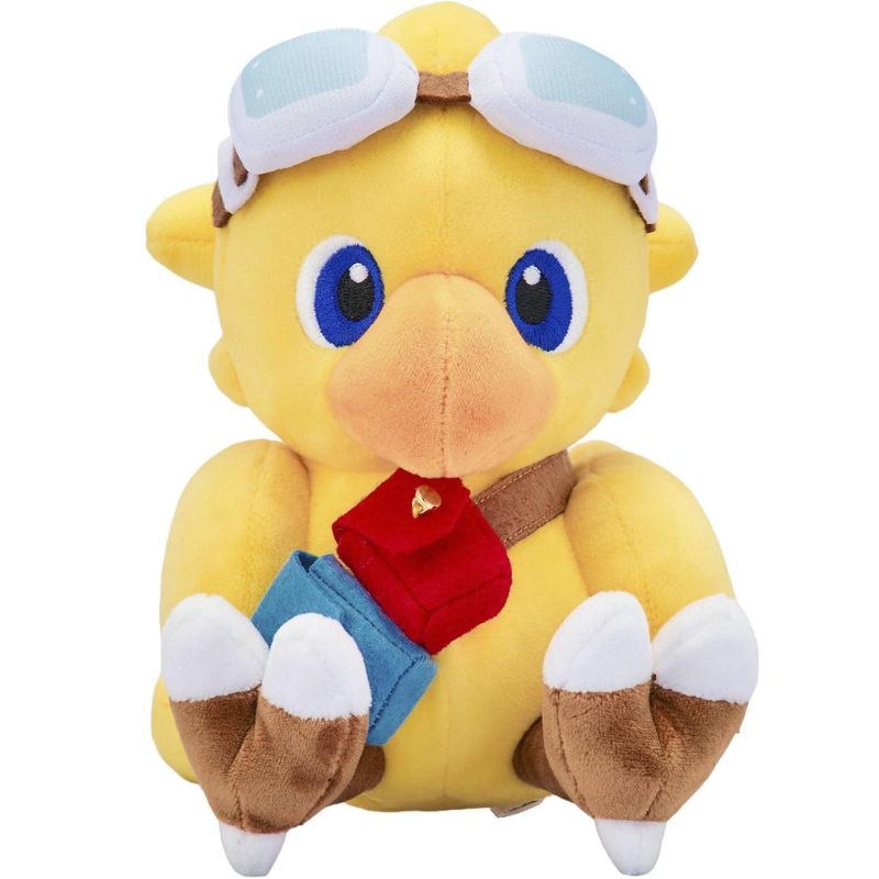Final Fantasy Chocobo Picture Book Chocobo and the Airship ver. Plush Doll JAPAN