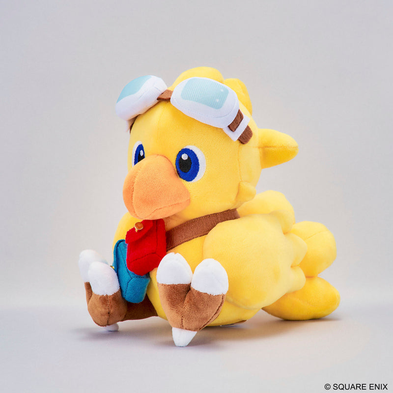 Final Fantasy Chocobo Picture Book Chocobo and the Airship ver. Plush Doll JAPAN