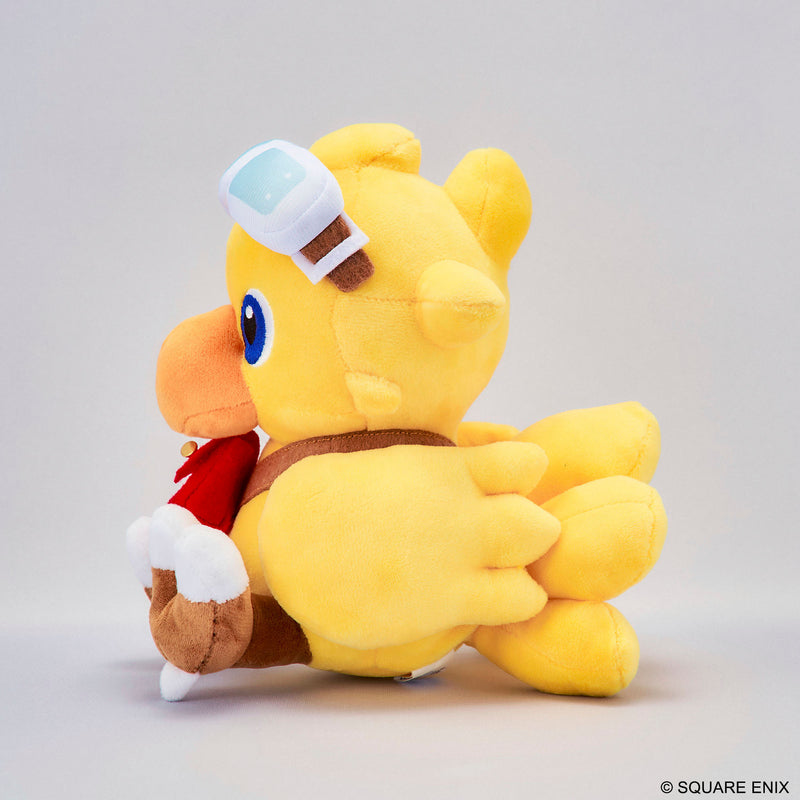 Final Fantasy Chocobo Picture Book Chocobo and the Airship ver. Plush Doll JAPAN