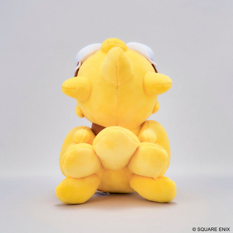 Final Fantasy Chocobo Picture Book Chocobo and the Airship ver. Plush Doll JAPAN