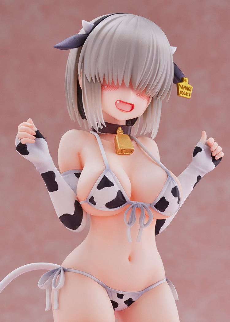 WAVE Uzaki-chan wa Asobitai! 2nd Season Yanagi Uzaki Cow Bikini 1/7 Figure JAPAN