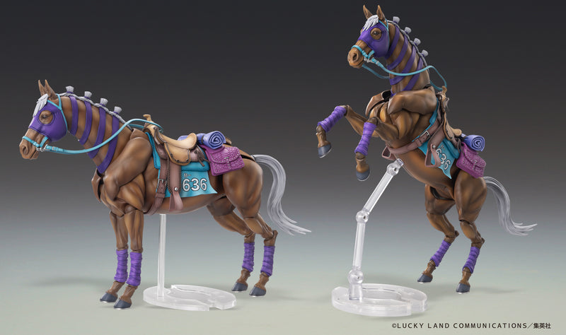 Super Action Statue JoJo's Bizarre Adventure Part.VII SBR Valkyrie Action Figure