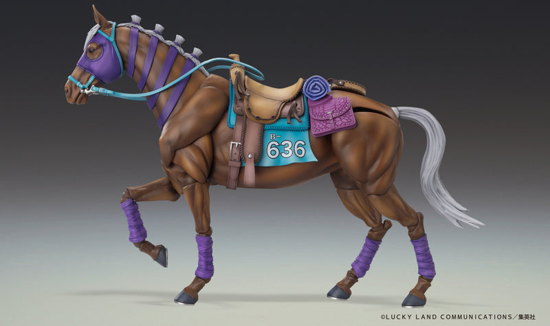Super Action Statue JoJo's Bizarre Adventure Part.VII SBR Valkyrie Action Figure