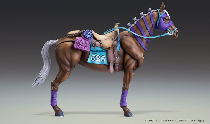 Super Action Statue JoJo's Bizarre Adventure Part.VII SBR Valkyrie Action Figure