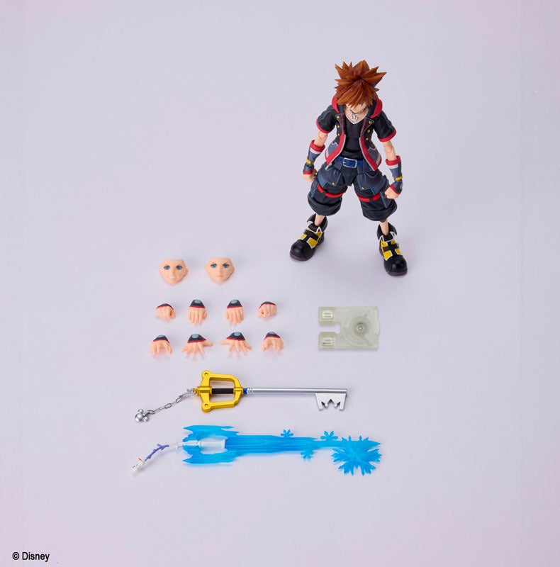 Square Enix FORM-ISM ACT KINGDOM HEARTS III Sora Action Figure JAPAN OFFICIAL