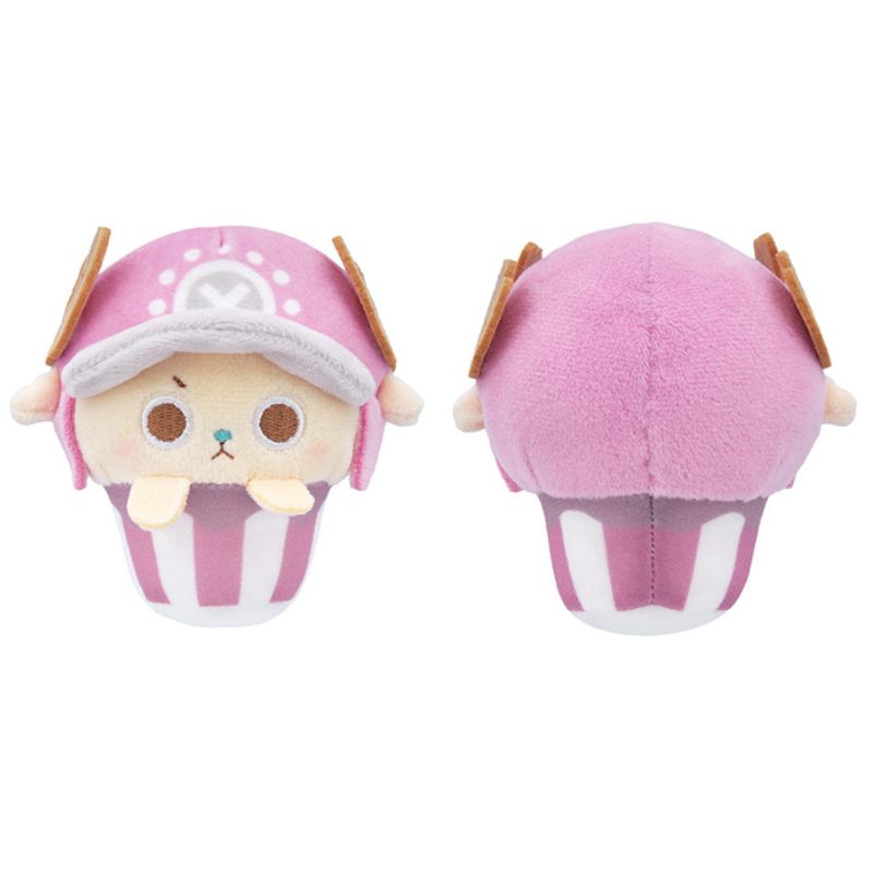 Tapioca ONE PIECE CHOPPER's Cupcake Tapinui 4P Plush JAPAN OFFICIAL