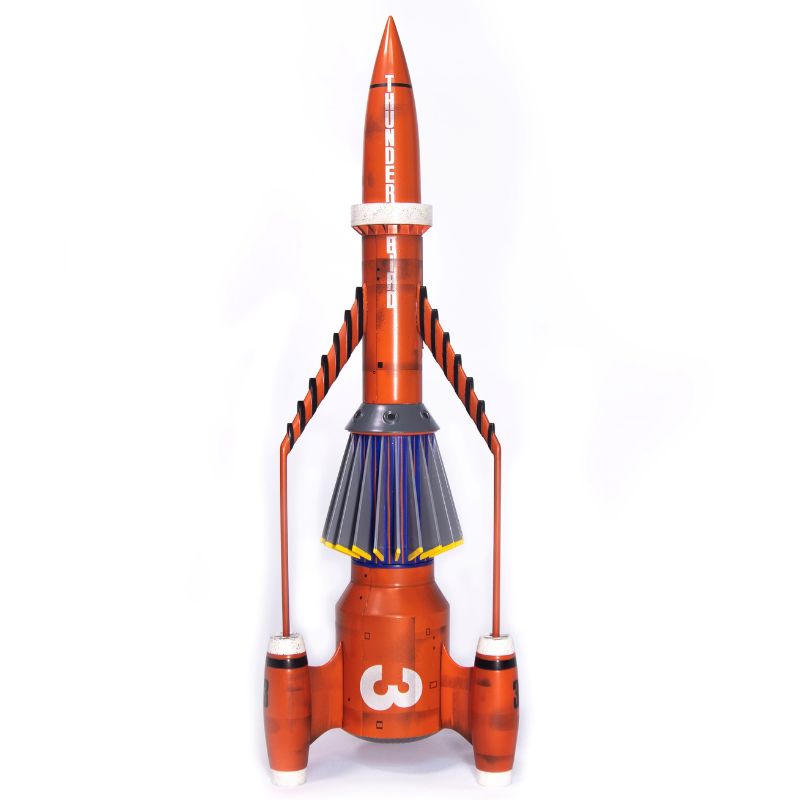 Anderson Entertainment Limited. Thunderbirds 3 Pre-painted Diecast Model Figure
