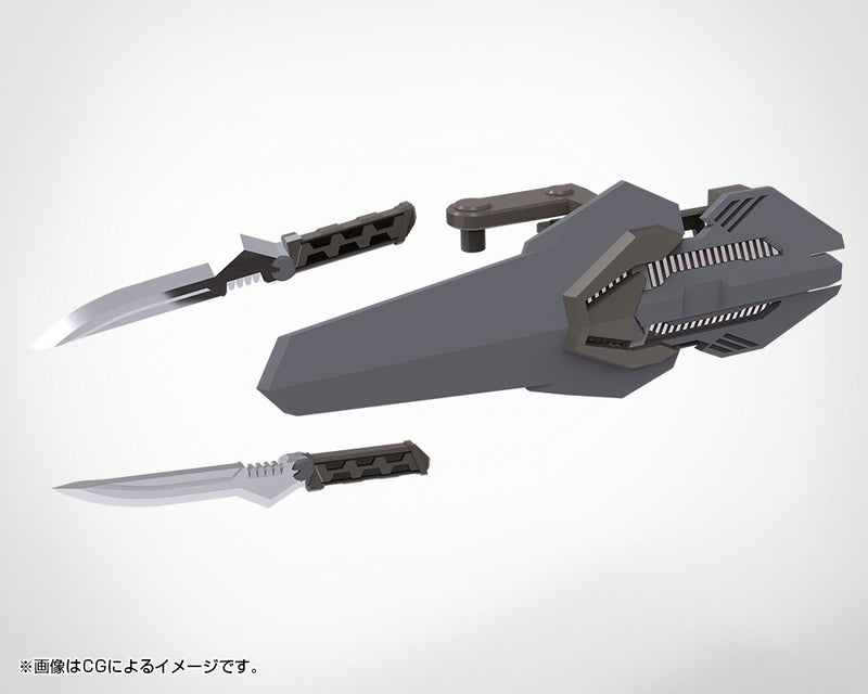 M.S.G Modeling Support Goods Weapon Unit55 Composite Plate Unit 01 Gray Ver.
