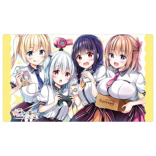 Ichijyoma Mankitsu Gurashi! Meiko & Rie & Marika & Neo A Rubber Mat JAPAN