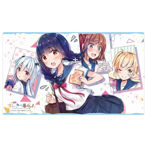 Ichijyoma Mankitsu Gurashi! Meiko & Rie & Marika & Neo B Rubber Mat JAPAN