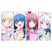 Ichijyoma Mankitsu Gurashi! Meiko & Rie & Marika & Neo D Rubber Mat JAPAN