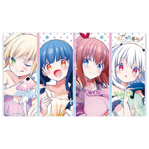 Ichijyoma Mankitsu Gurashi! Meiko & Rie & Marika & Neo D Rubber Mat JAPAN