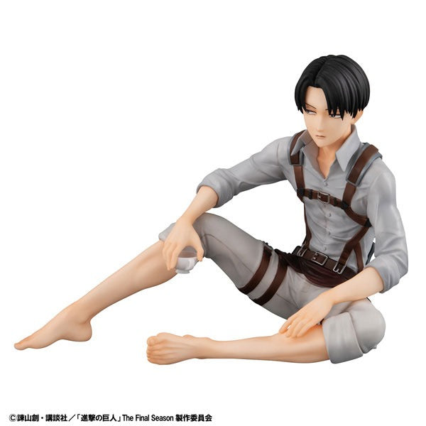 MegaHouse G.E.M. Series Attack on Titan Captain Levi Palm Size Figure JAPAN