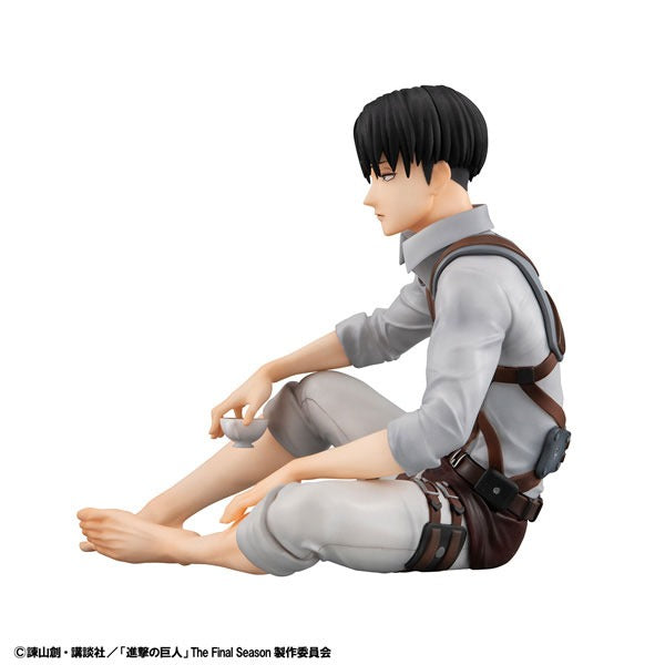 MegaHouse G.E.M. Series Attack on Titan Captain Levi Palm Size Figure JAPAN