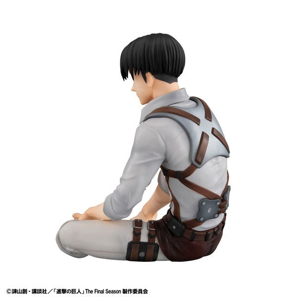 MegaHouse G.E.M. Series Attack on Titan Captain Levi Palm Size Figure JAPAN
