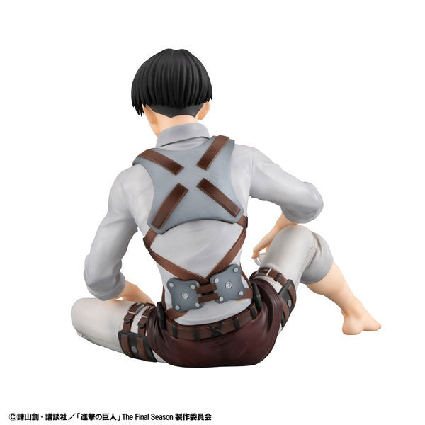 MegaHouse G.E.M. Series Attack on Titan Captain Levi Palm Size Figure JAPAN