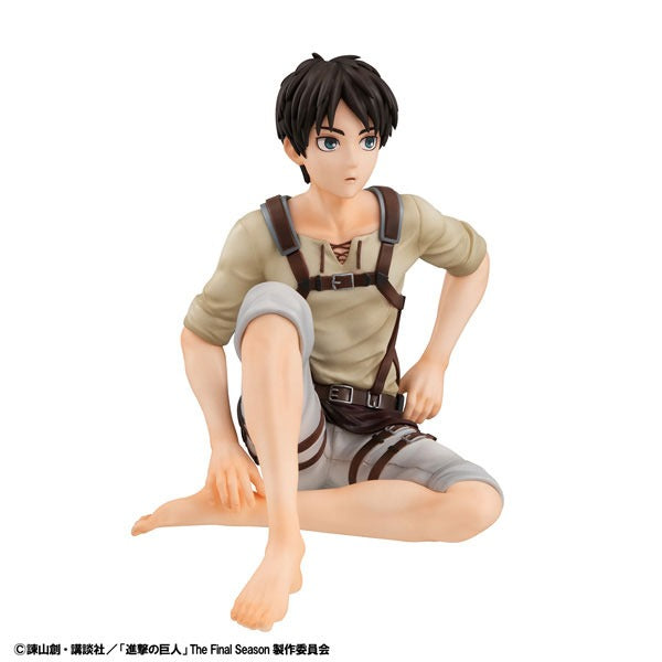 MegaHouse G.E.M. Series Attack on Titan Eren Palm Size Figure JAPAN OFFICIAL