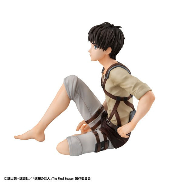 MegaHouse G.E.M. Series Attack on Titan Eren Palm Size Figure JAPAN OFFICIAL