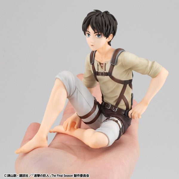MegaHouse G.E.M. Series Attack on Titan Eren Palm Size Figure JAPAN OFFICIAL