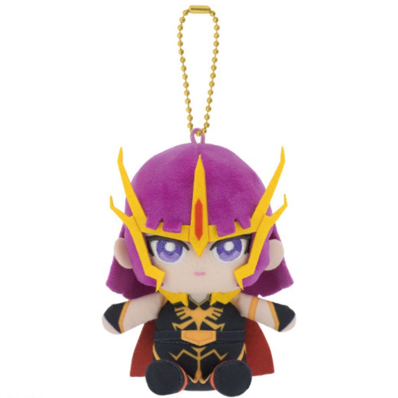 BANDAI Chibi Plush Sitting Mascot Mobile Suit Gundam ZZ Haman Karn