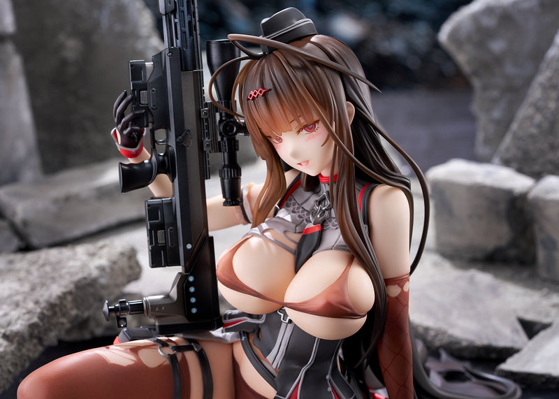 ques Q Girls' Frontline Gd DSR-50 Heavy Damage 1/7 Figure JAPAN OFFICIAL