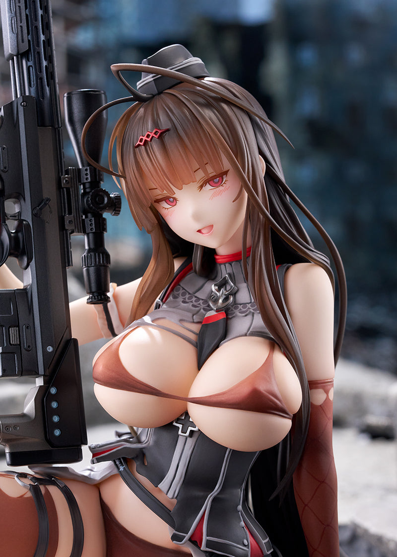 ques Q Girls' Frontline Gd DSR-50 Heavy Damage 1/7 Figure JAPAN OFFICIAL