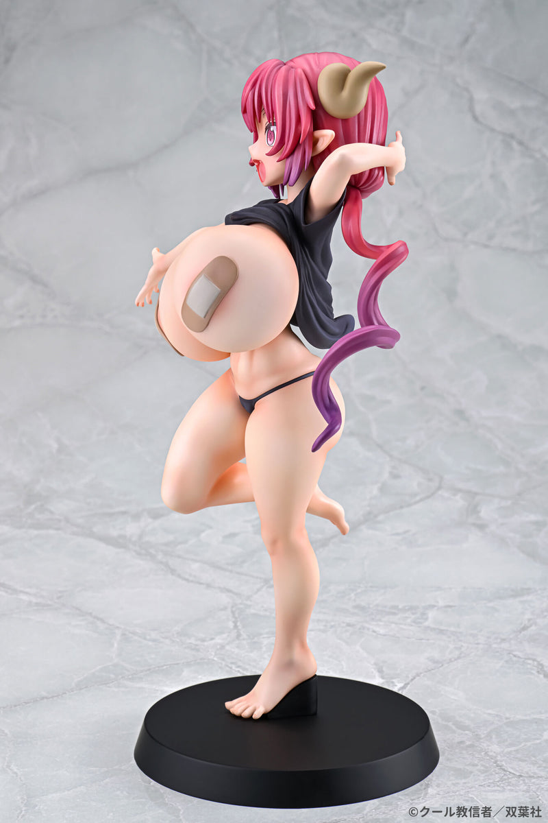 Q-six Miss Kobayashi's Dragon Maid Ilulu Bandage Style 1/5 Figure JAPAN OFFICIAL