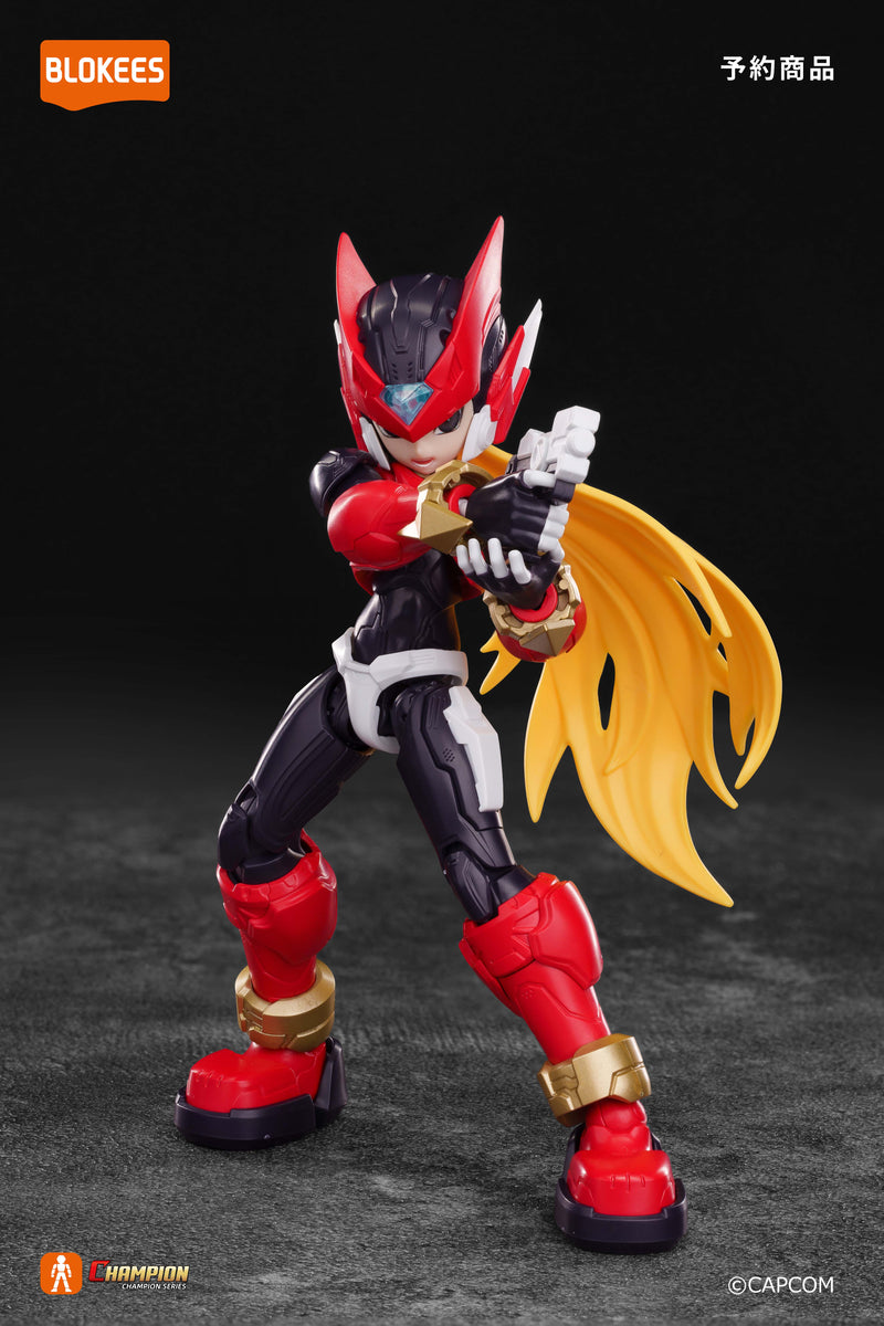 Blokees Mega Man Champion Class Zero Model Kit JAPAN OFFICIAL