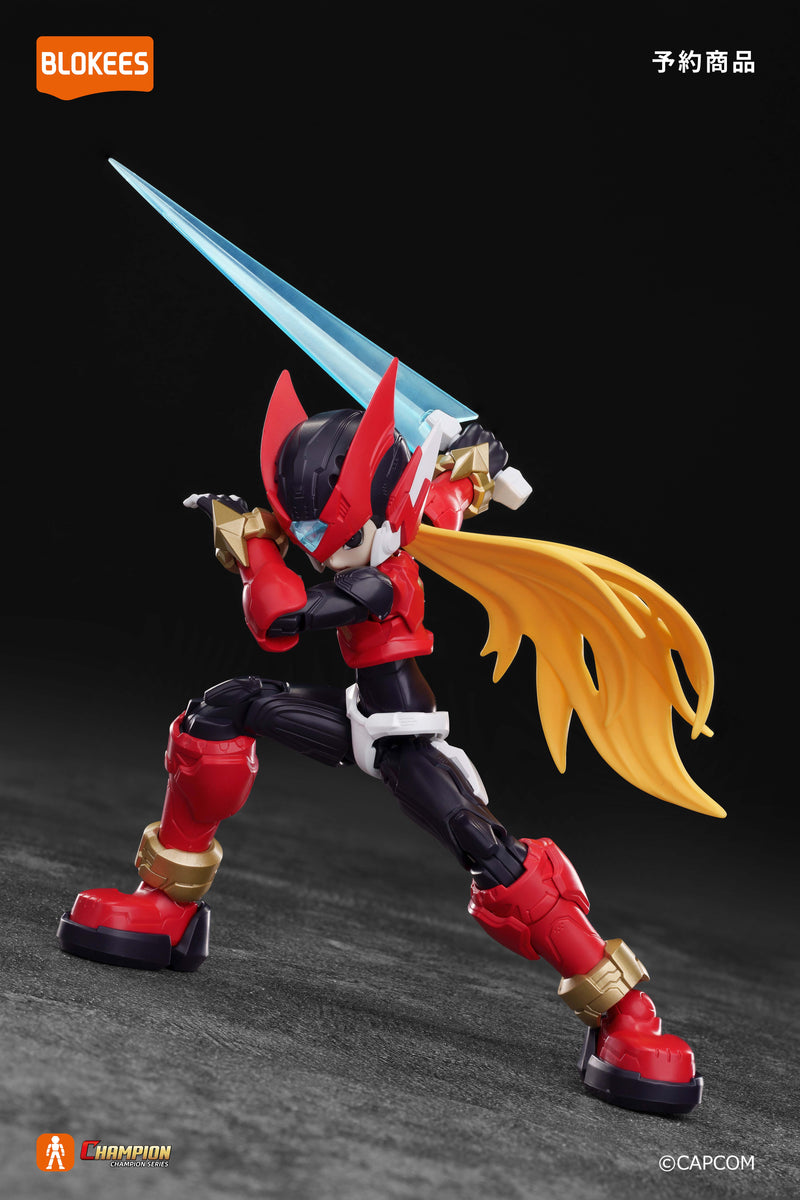 Blokees Mega Man Champion Class Zero Model Kit JAPAN OFFICIAL