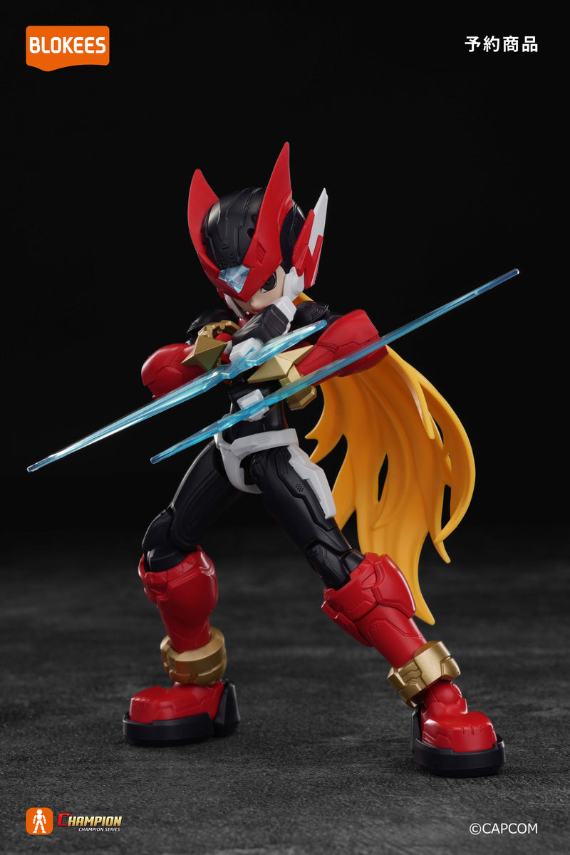 Blokees Mega Man Champion Class Zero Model Kit JAPAN OFFICIAL