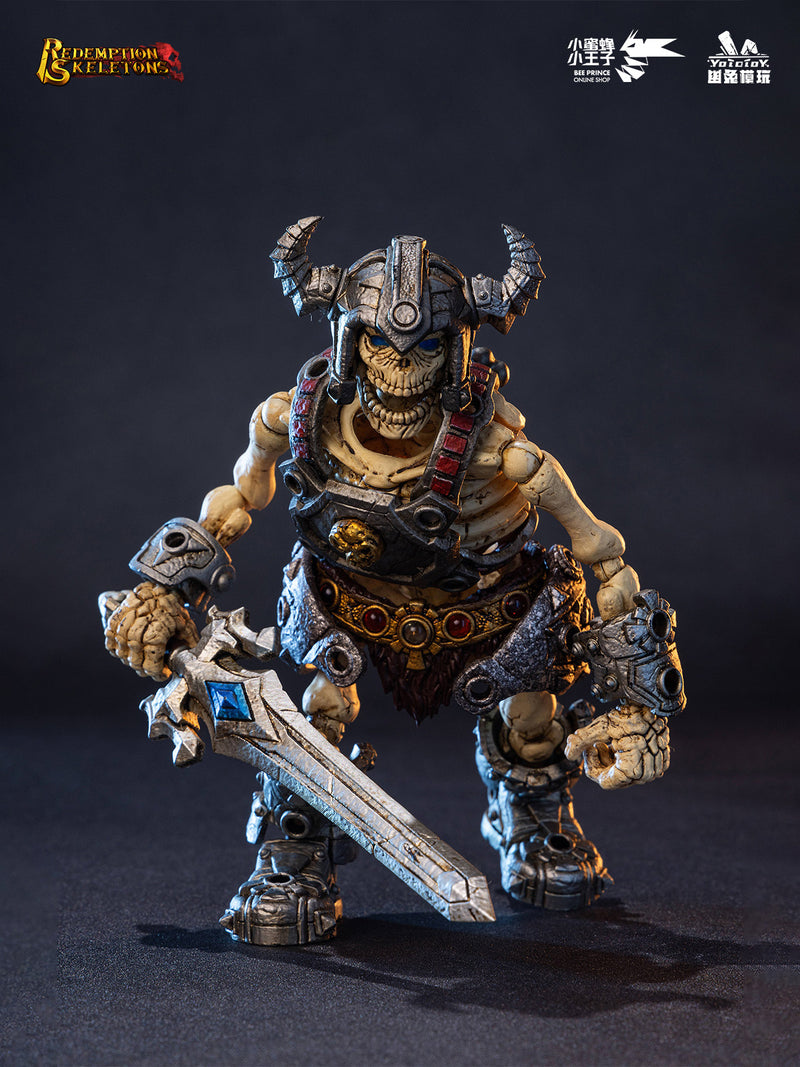Yototoy YTSS-004 Skeleton Berserker 1/12 Action Figure JAPAN OFFICIAL