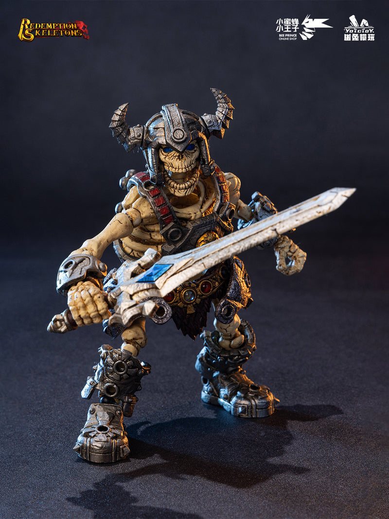 Yototoy YTSS-004 Skeleton Berserker 1/12 Action Figure JAPAN OFFICIAL