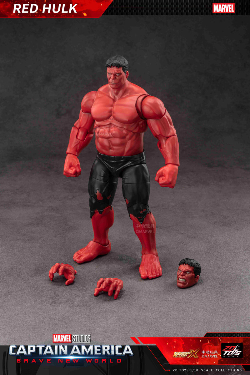 ZD Toys MARVEL Red Hulk Action Figure JAPAN OFFICIAL