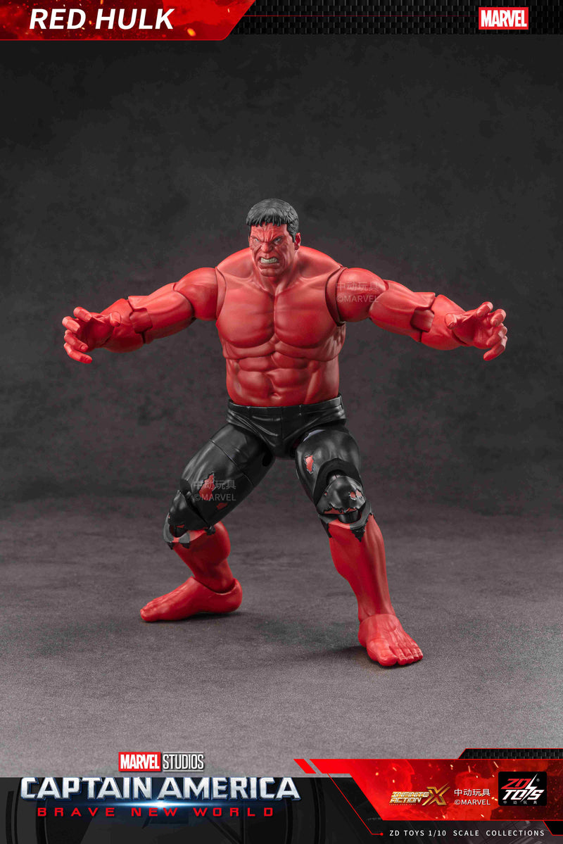 ZD Toys MARVEL Red Hulk Action Figure JAPAN OFFICIAL