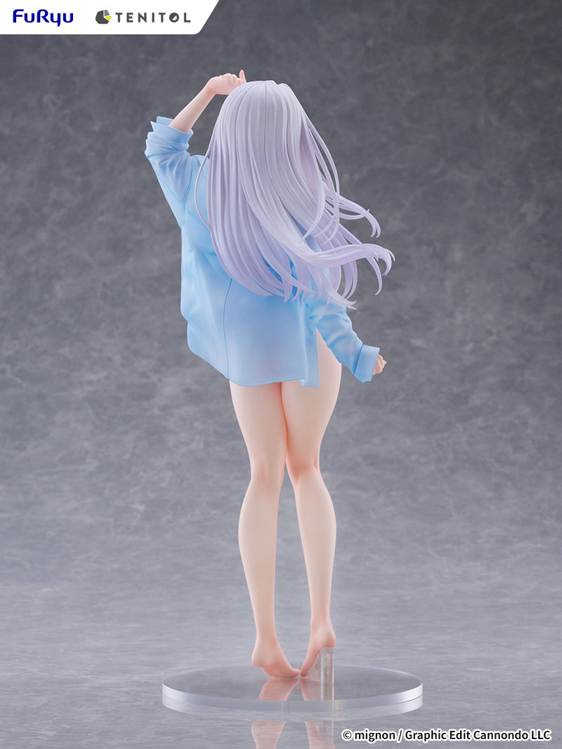 FuRyu TENITOL TALL MIGNON WORKS shiro Swimsuit ver. Figure JAPAN OFFICIAL