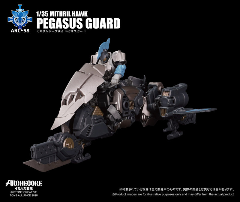 ARCHECORE Saga of Ymirus ARC-58 Mithril Hawk Pegasus Guard 1/35 Action Figure
