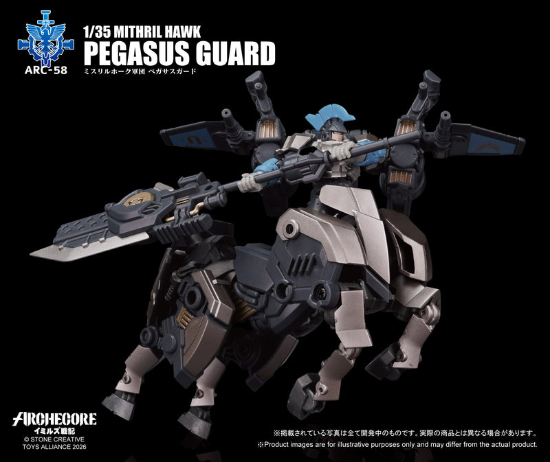ARCHECORE Saga of Ymirus ARC-58 Mithril Hawk Pegasus Guard 1/35 Action Figure