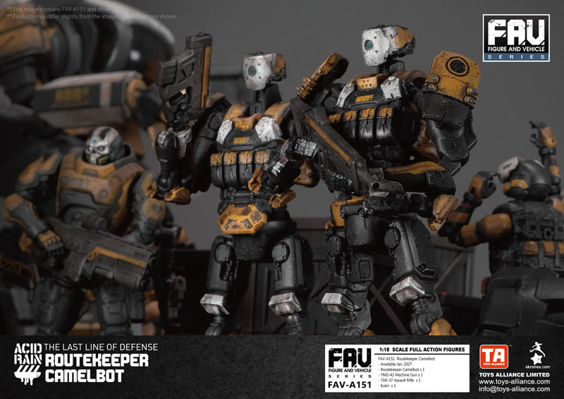 TOYS-ALLIANCE Acid Rain FAV-A151 Routekeeper Camelbot 1/18 Action Figure JAPAN