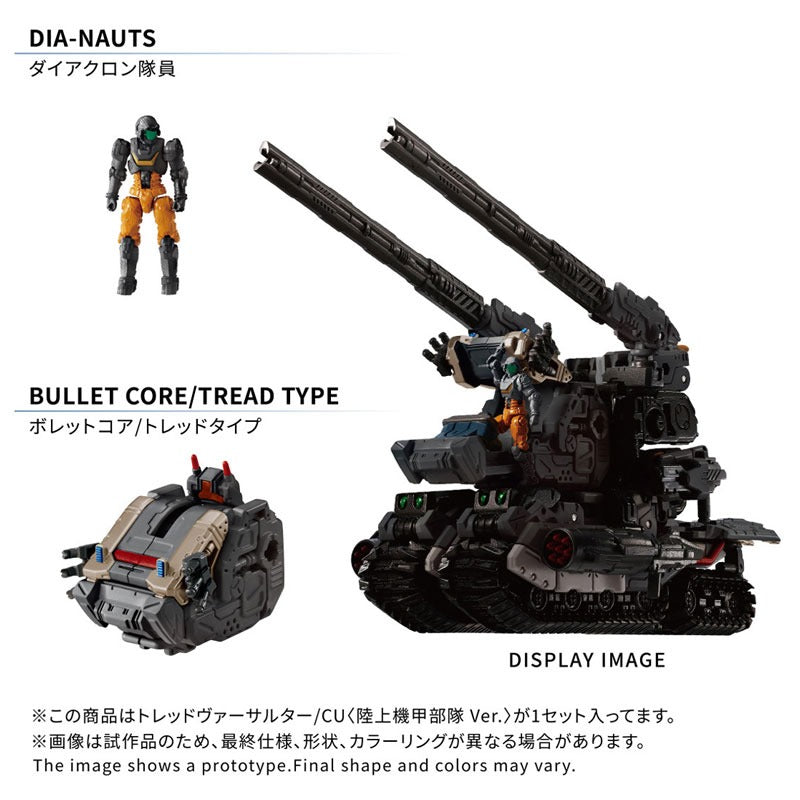 Takara Tomy Diaclone Treadversaulter CU Armored Ground Unit Ver. Action Figure