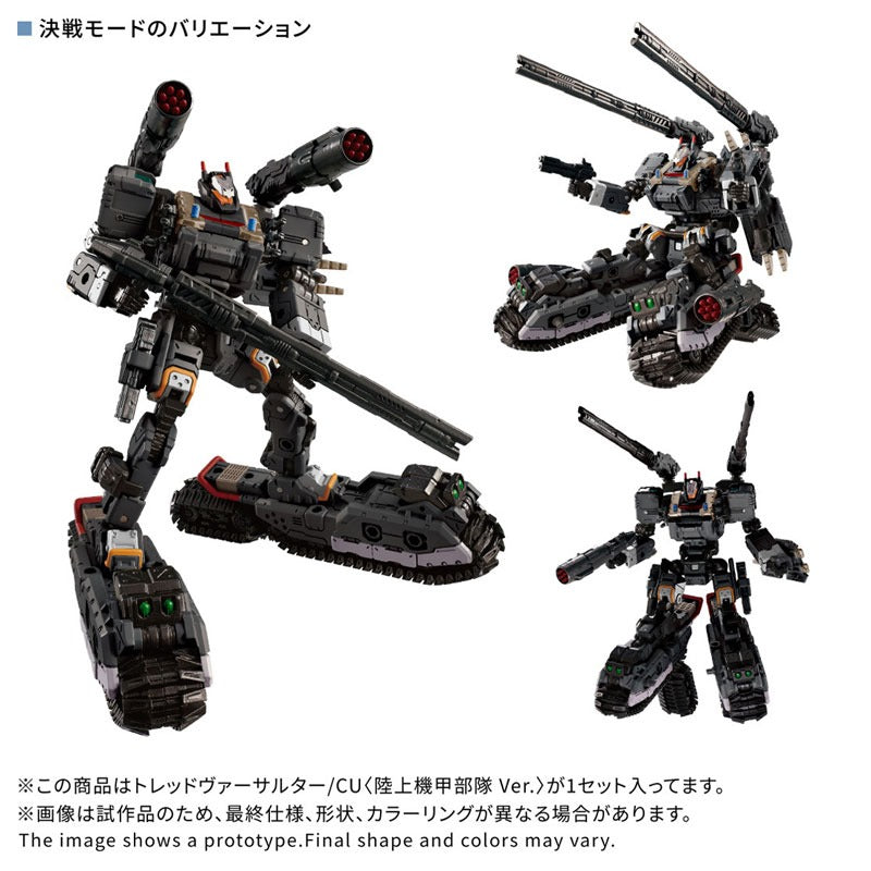Takara Tomy Diaclone Treadversaulter CU Armored Ground Unit Ver. Action Figure