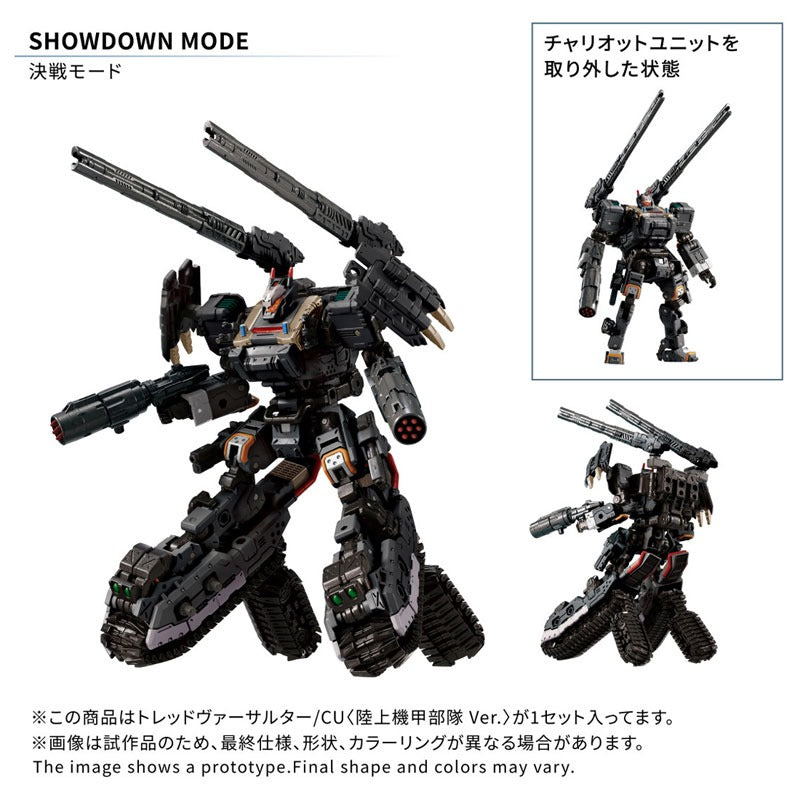 Takara Tomy Diaclone Treadversaulter CU Armored Ground Unit Ver. Action Figure