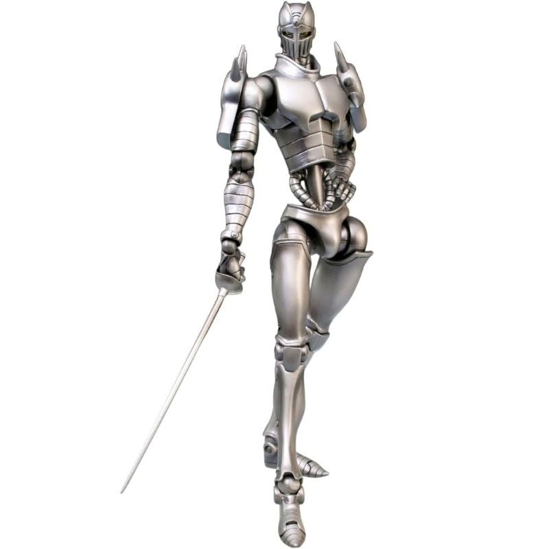 Super Action Statue JoJo's Bizarre Adventure Part 3 Silver Chariot Action Figure