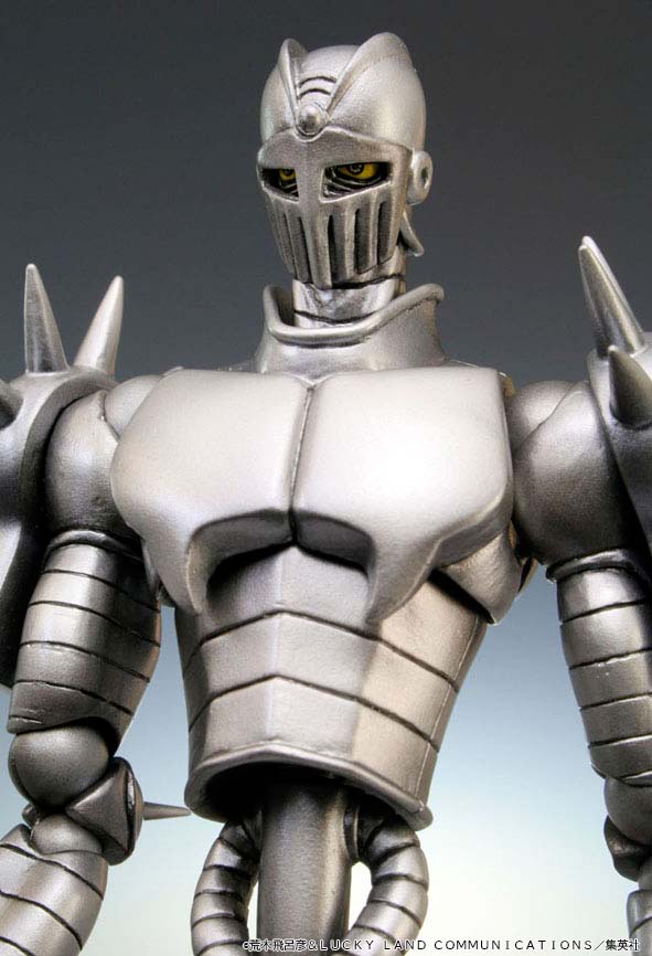 Super Action Statue JoJo's Bizarre Adventure Part 3 Silver Chariot Action Figure