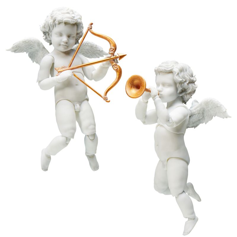 FREEing figma The Table Museum Angel Statues Action Figure JAPAN OFFICIAL