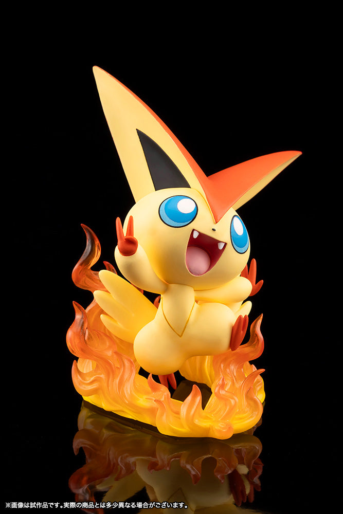 Kotobukiya ARTFX J Pokemon Hilbert with Victini 1/8 Figure JAPAN OFFICIAL
