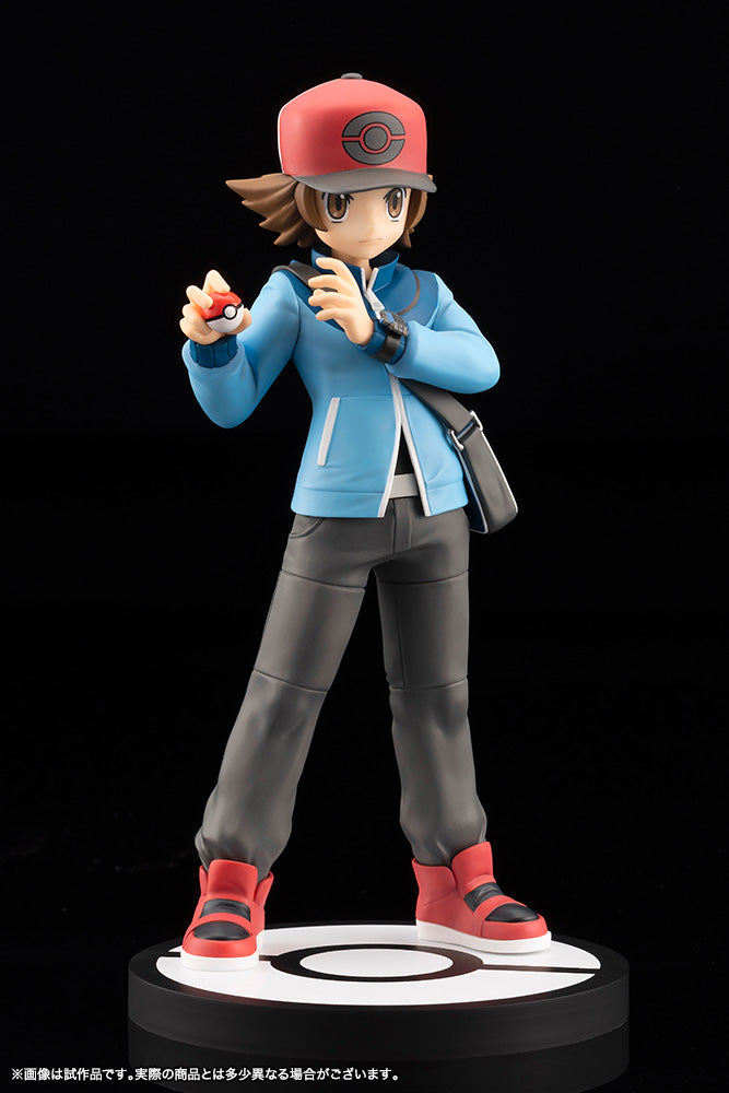 Kotobukiya ARTFX J Pokemon Hilbert with Victini 1/8 Figure JAPAN OFFICIAL