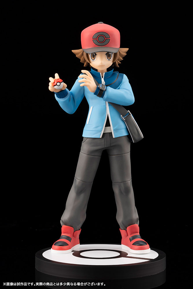 Kotobukiya ARTFX J Pokemon Hilbert with Victini 1/8 Figure JAPAN OFFICIAL