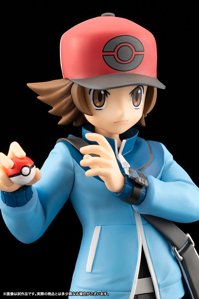 Kotobukiya ARTFX J Pokemon Hilbert with Victini 1/8 Figure JAPAN OFFICIAL