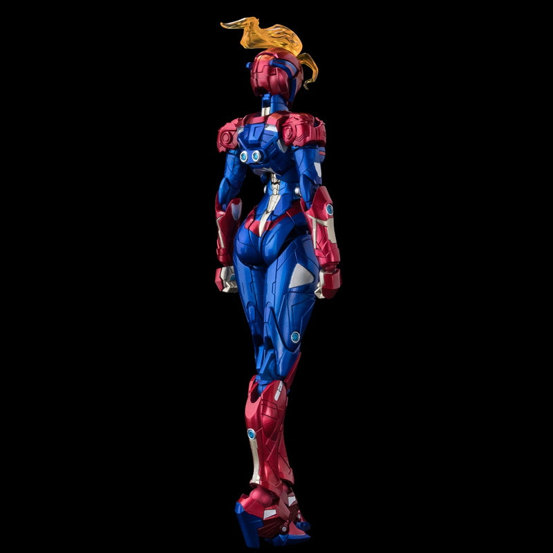Sentinel Fighting Armor Captain Marvel Action Figure JAPAN OFFICIAL