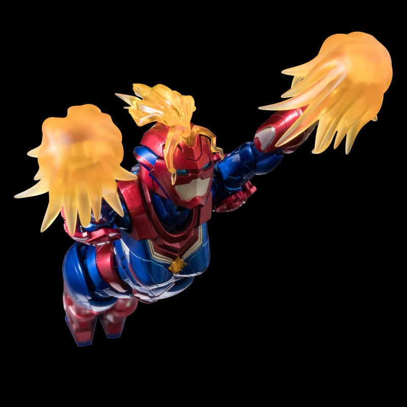 Sentinel Fighting Armor Captain Marvel Action Figure JAPAN OFFICIAL